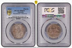 1914 Florin MS64