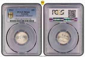 1911 6D KM-25  Ag MS66