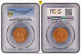 1952(p) 1/2D KM-42 MS64RB