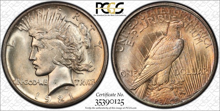 Cert 35390125 - Coin Image