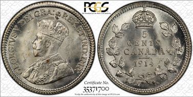 1914 5C MS66+