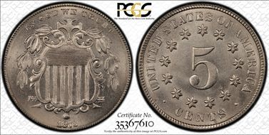 1873 5C Closed 3 MS66+
