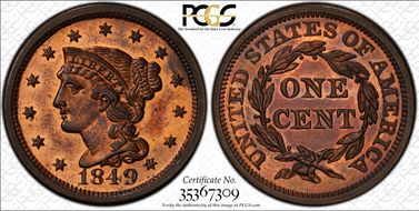 1849 1C PR64+ RB