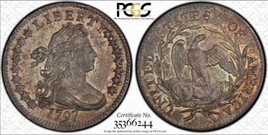 1797 10C 16 Stars MS62