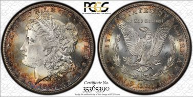 1887-S $1 MS64