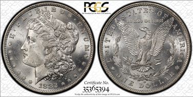 1882-O $1 MS64