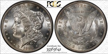 1888-S $1 MS65