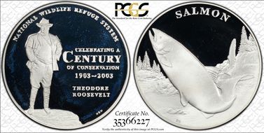 2003 Medal NWRS - Salmon PR69DCAM