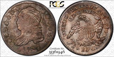 1827 10C MS64