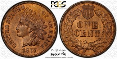 1877 1C MS64RB