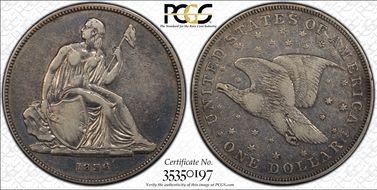 1836 $1 J-60 Original, Alignment I PR25