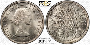 1957 Florin S-4146 MS65