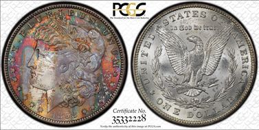 1898-O $1 MS64+