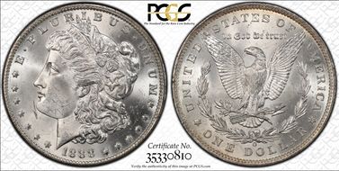 1888-O $1 MS64