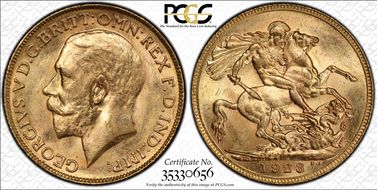 1923-M Sov S-3999 MS64