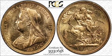 1900-S Sov S-3877 MS62