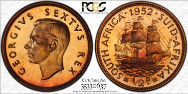 1952 1/2D KM-33 PR66RB