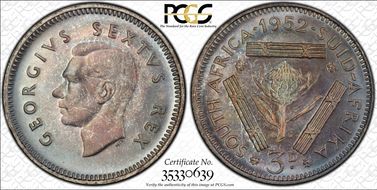 1952 3D KM-35.2  Ag PR67