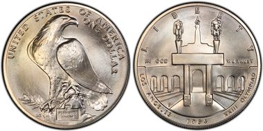 1984-S $1 Olympic MS69