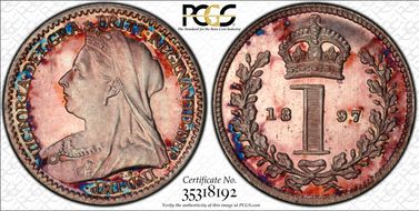 1897 1D Mdy S-3947 PL67