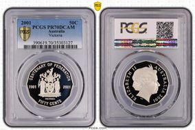 2001 50C Victoria PR70DCAM