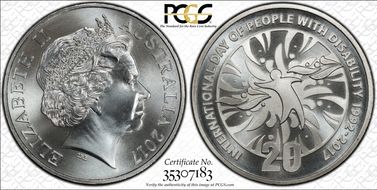 2017 20C Disabled Persons Day MS69