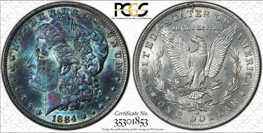 1884-O $1 N1