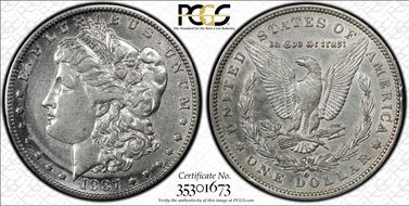1887-O $1 N1