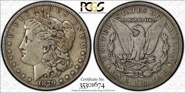 1879 $1 VF20