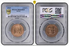 1933 1/24 S MS64RD