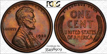 1920-D 1C MS64BN