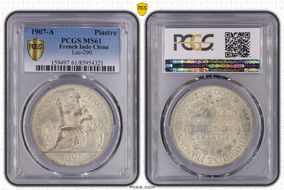 1907-A Piastre Lec-290 MS61