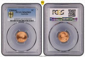 1966(m) 1C MS65RD