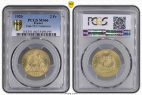 1920 2 Fr Gad-533 Commerce F-267 MS66