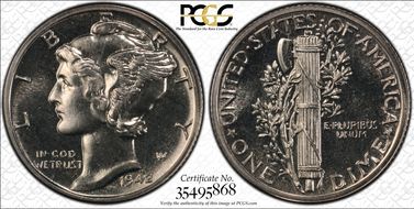 1942 10C PR66