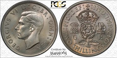 1947 Florin S-4102 MS65