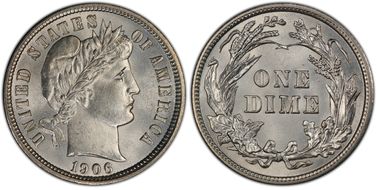 1906 10C MS66