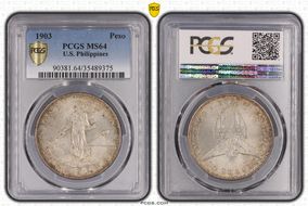1903 Peso MS64