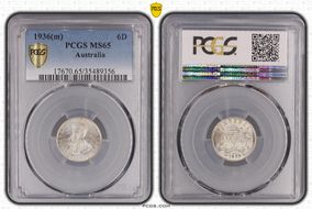 1936(m) 6D MS65