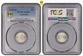 1947(m) 3D AU58