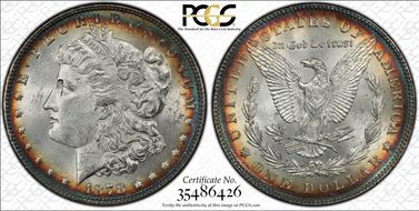 1878 7TF $1 VAM 83 High 1 MS63