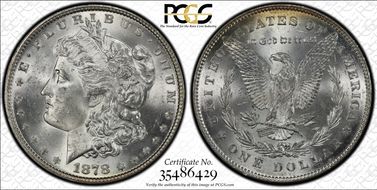 1878 7TF $1 R78, VAM 117, Tripled Star MS64