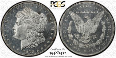 1878 7TF $1 R78 VAM 141 Tripled Star MS63DMPL
