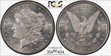 1879 $1 MS63
