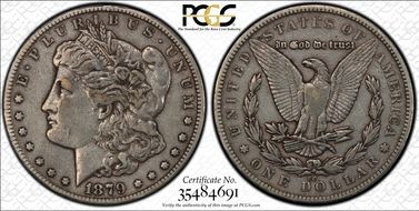 1879-CC $1 Capped Die VF35