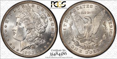 1900-O/CC $1 VAM 12 MS63