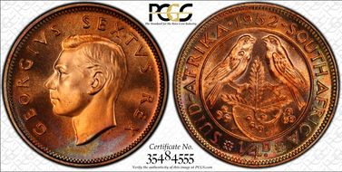 1952 1/4D KM-32.2 PR67+ RD