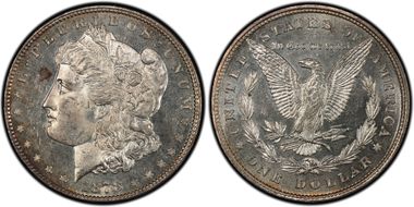 1878 8TF $1 VAM 14.16 Wild Lips MS62DMPL