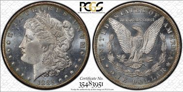 1885-O $1 MS64PL