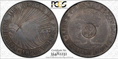 (1832-34) 8 R KM-55 C/M on C.A.R 8R VF30